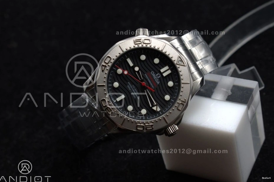 Nekton VSF Black Diver Edition Best Seamaster A8806 Bracelet on Dial 300M SS 1:1 0313
